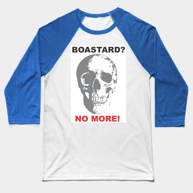 No More! #2 Baseball T-Shirt by republicofcannabis